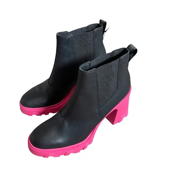 SOREL Brex™ Waterproof Platform Block Heel Chelsea Boot (Women) - NEW - Picture 4 of 9